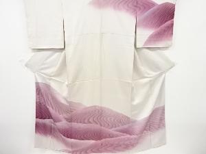 抽象模様一つ紋訪問着